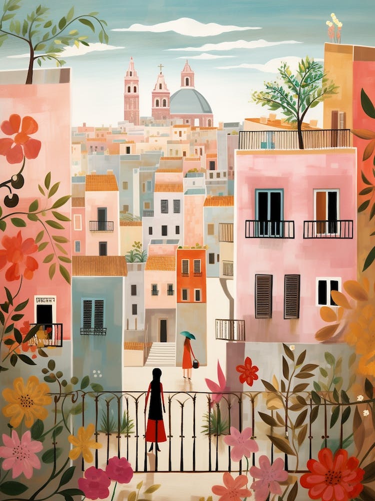 Cadiz Spain 1 Illustration