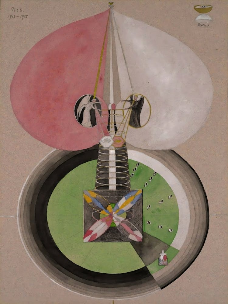 Hilma af Klint - The Tree Of Knowledge No .6