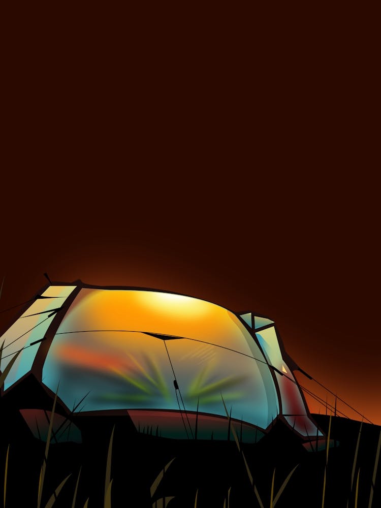 Tent In The Grass