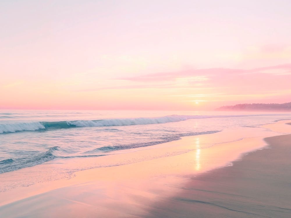 Rêve Californien - Sérénité du Coucher de Soleil