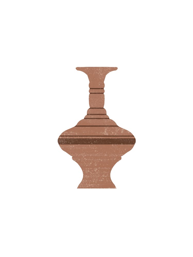 Minimal Greek Vase Loutrophoros