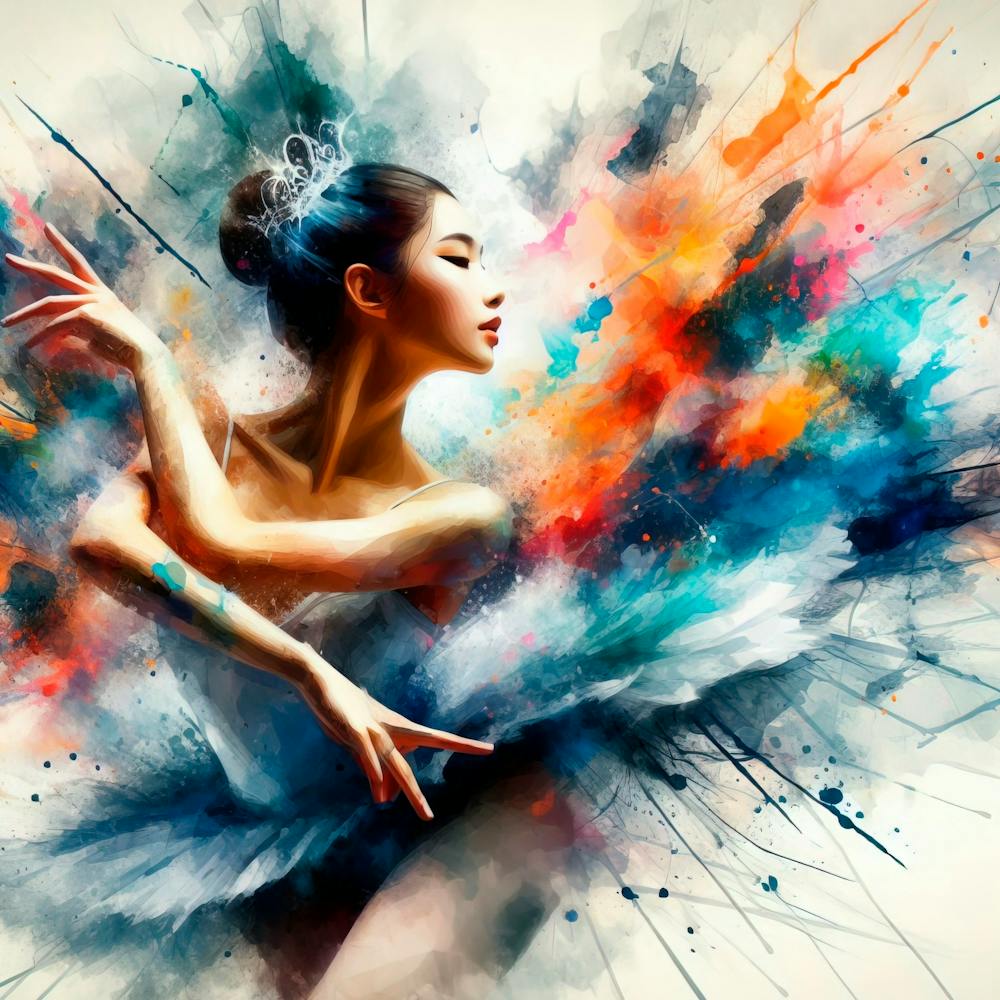 Ballerina Gemälde