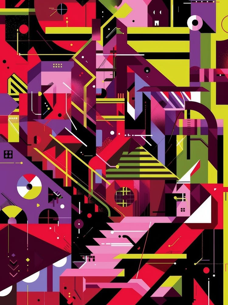 Abstract Cityscape 21