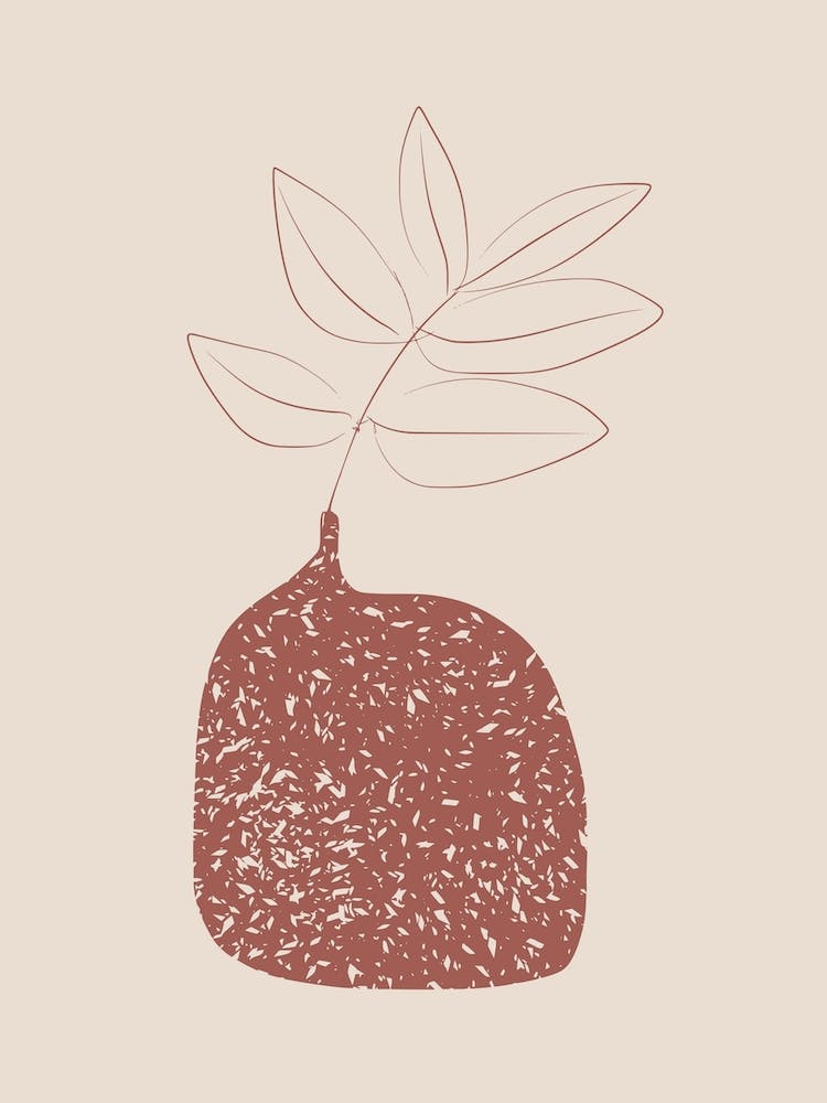 Textured Vase Still Life
