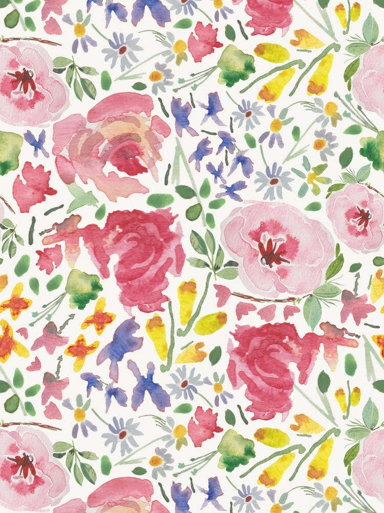 Watercolor Floral Pattern