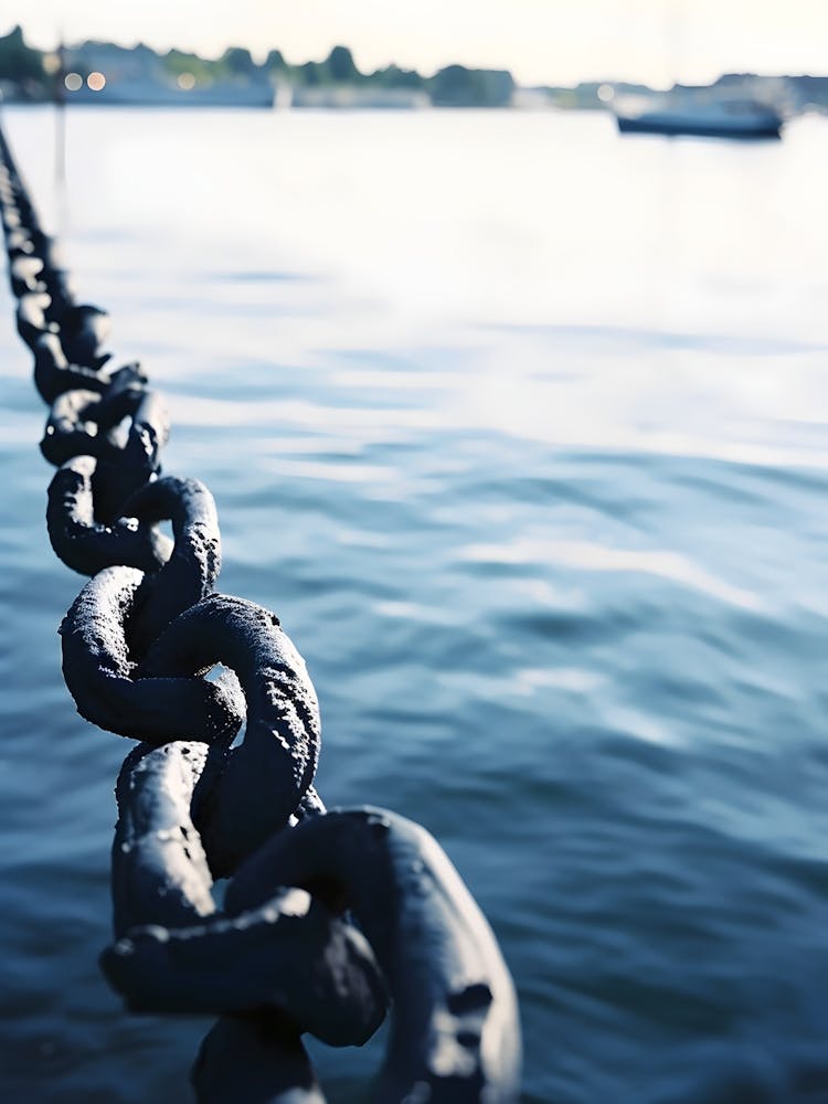 Kette auf dem Wasser