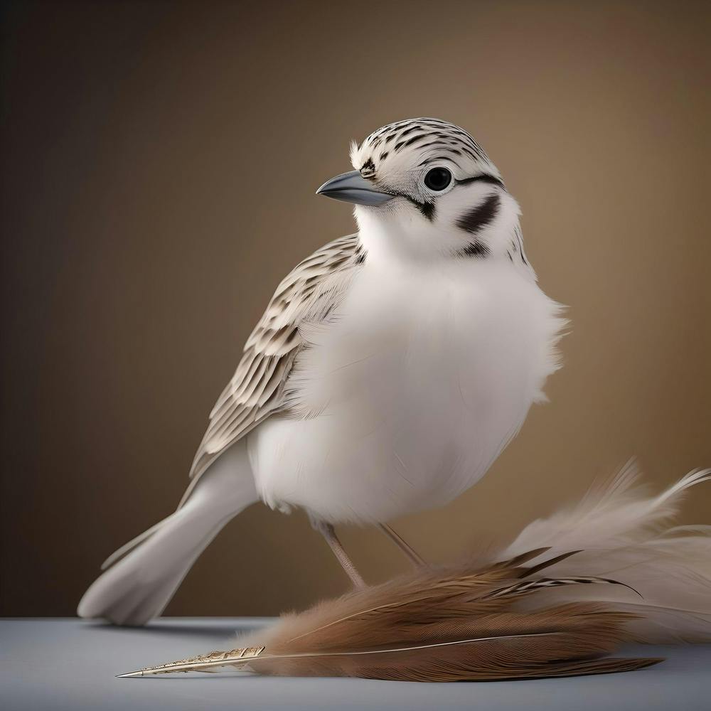 White Skylark