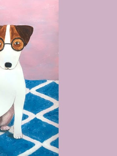 Jack Russell And Plant