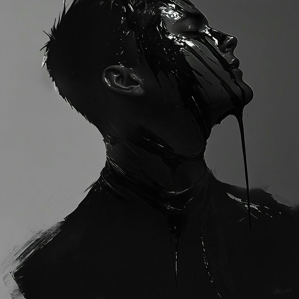 Black And White Painting 3