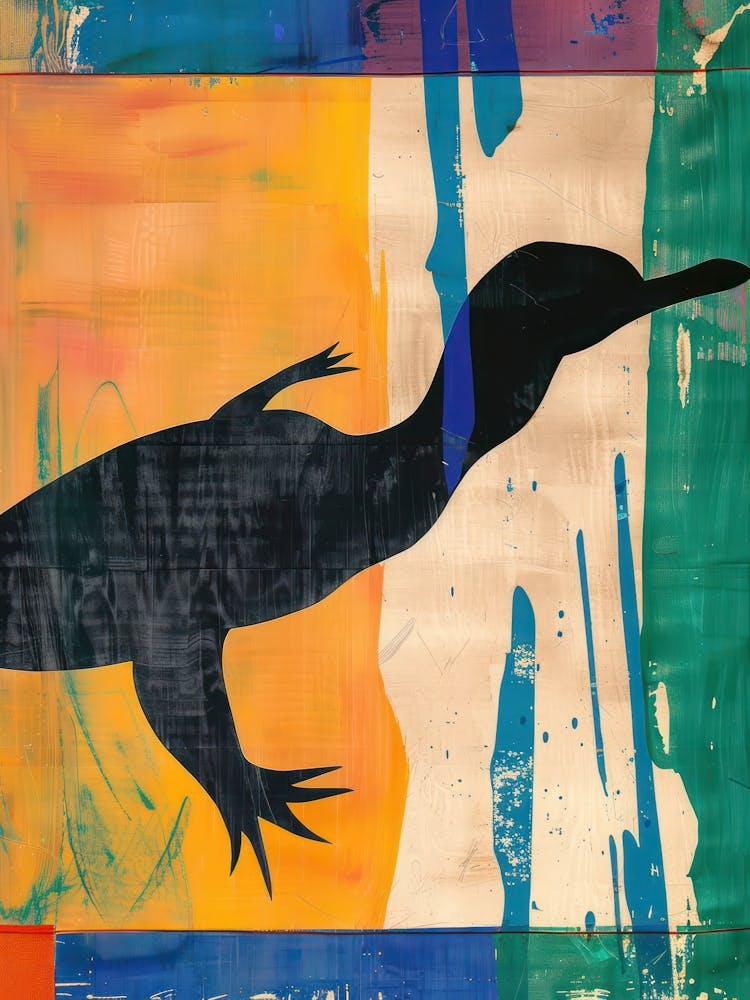 Platypus Duck 4 Cut Out Collage