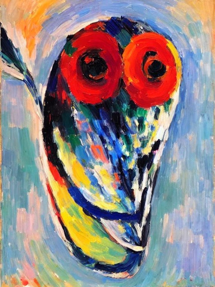 King Mackerel Matisse Inspired