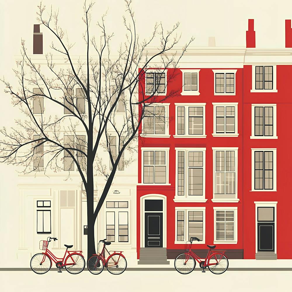 Amsterdam Canvas Print 1