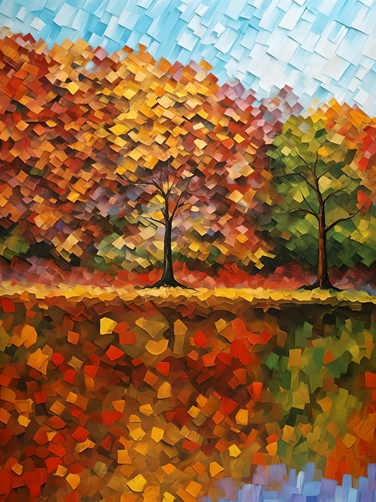 Abstrakte Landschaft