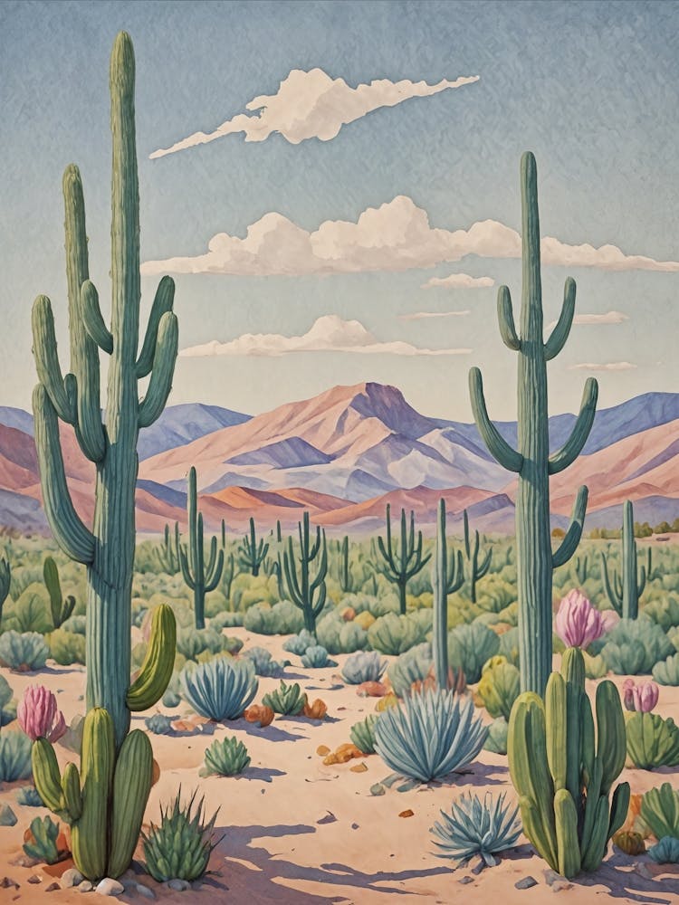 Cactus In the Desert no1