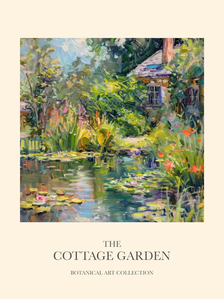 Cottage Garden Poster Garden Melodies 6
