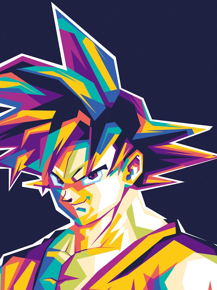 Wpap Anime Goku