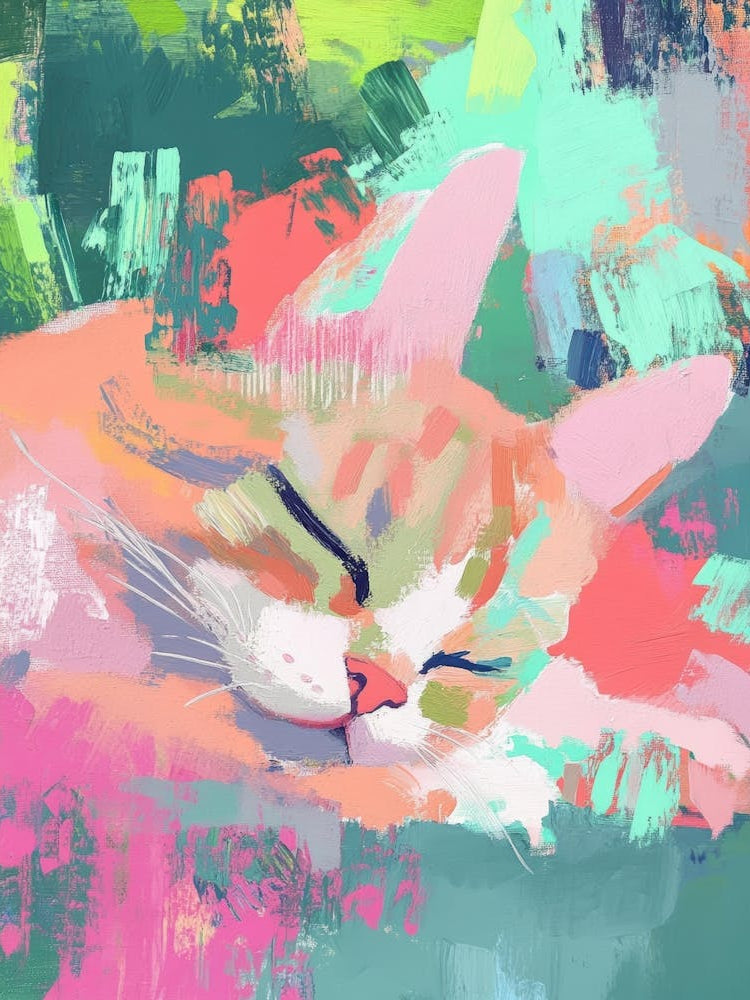 Cat Sleeping 4