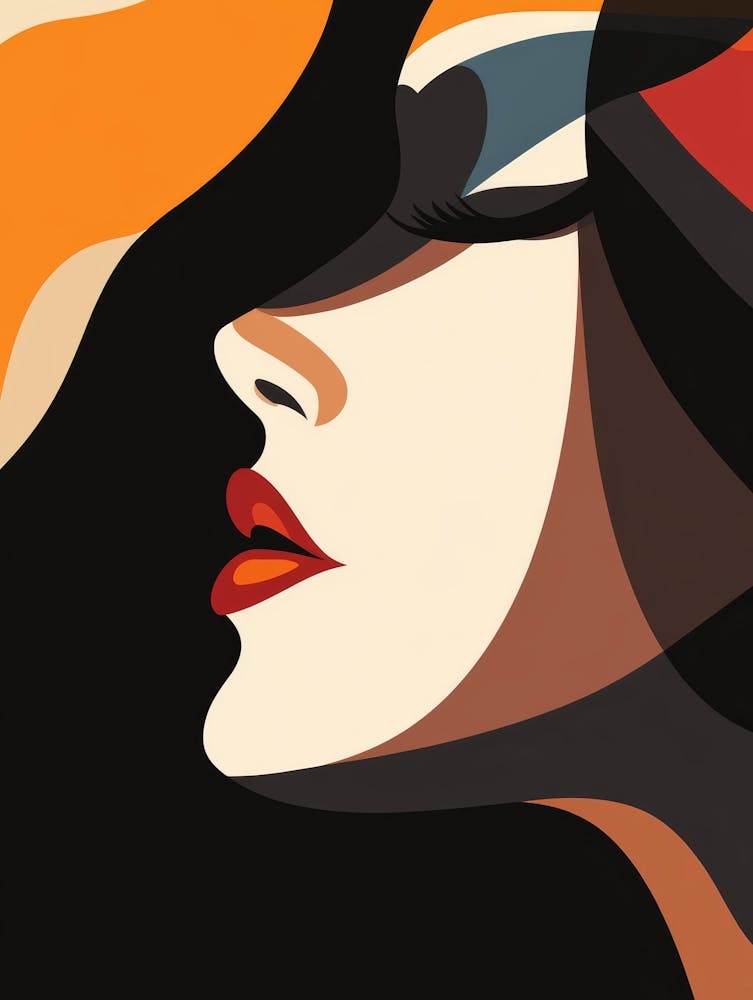 Portrait De Femme 654