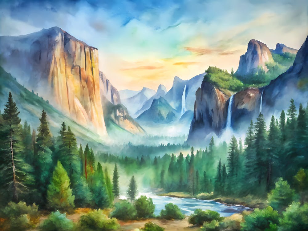 Yosemite National Park Usa