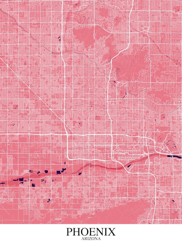 Phoenix Arizona Pink Purple