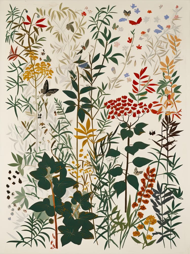 Whitecurrant Fruit Drawing 2