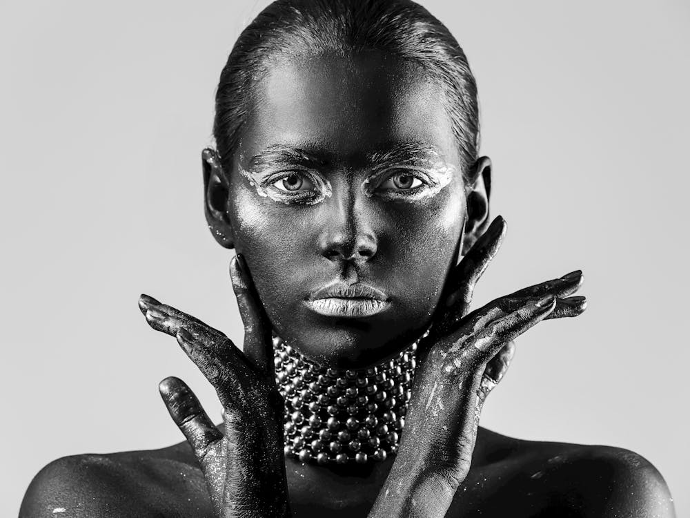 Black And White Portrait Of A Woman 29