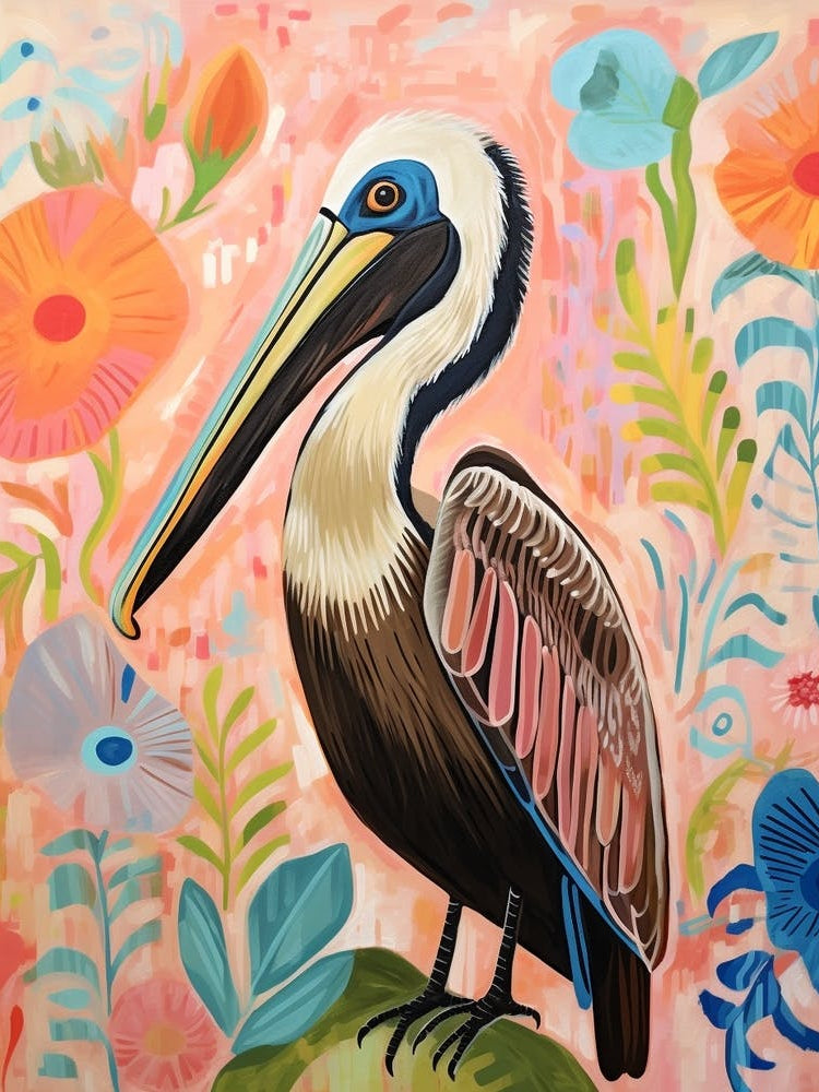 Pink Scandi Brown Pelican 4