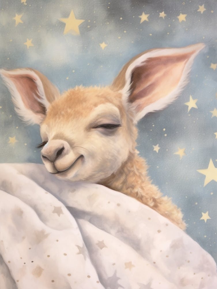 Sleeping Baby Kangaroo