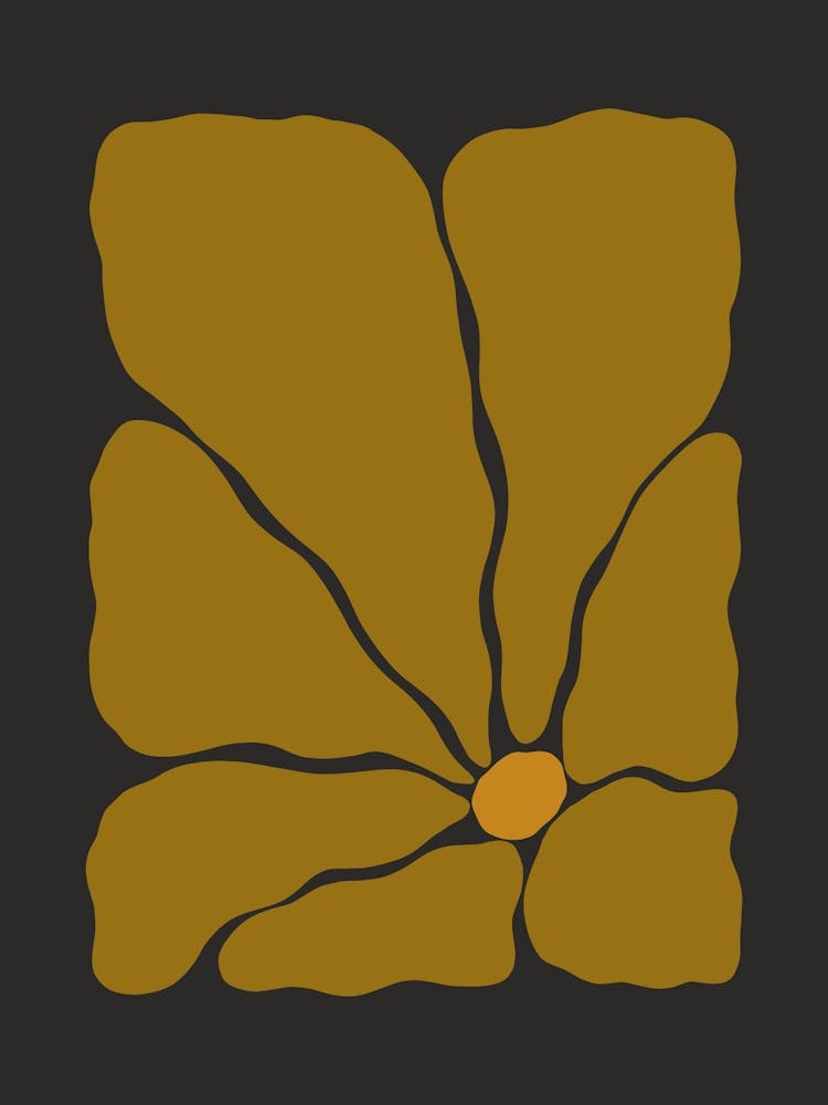 Autumn Flower 02 - Soot Brown