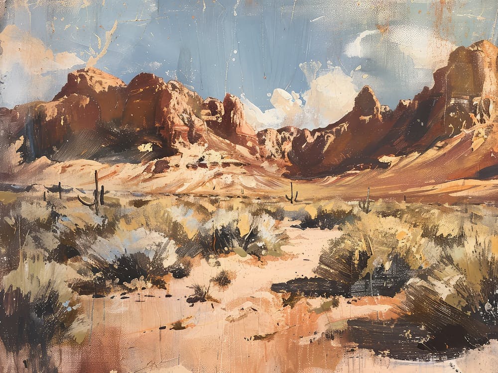 Western Painting Texas