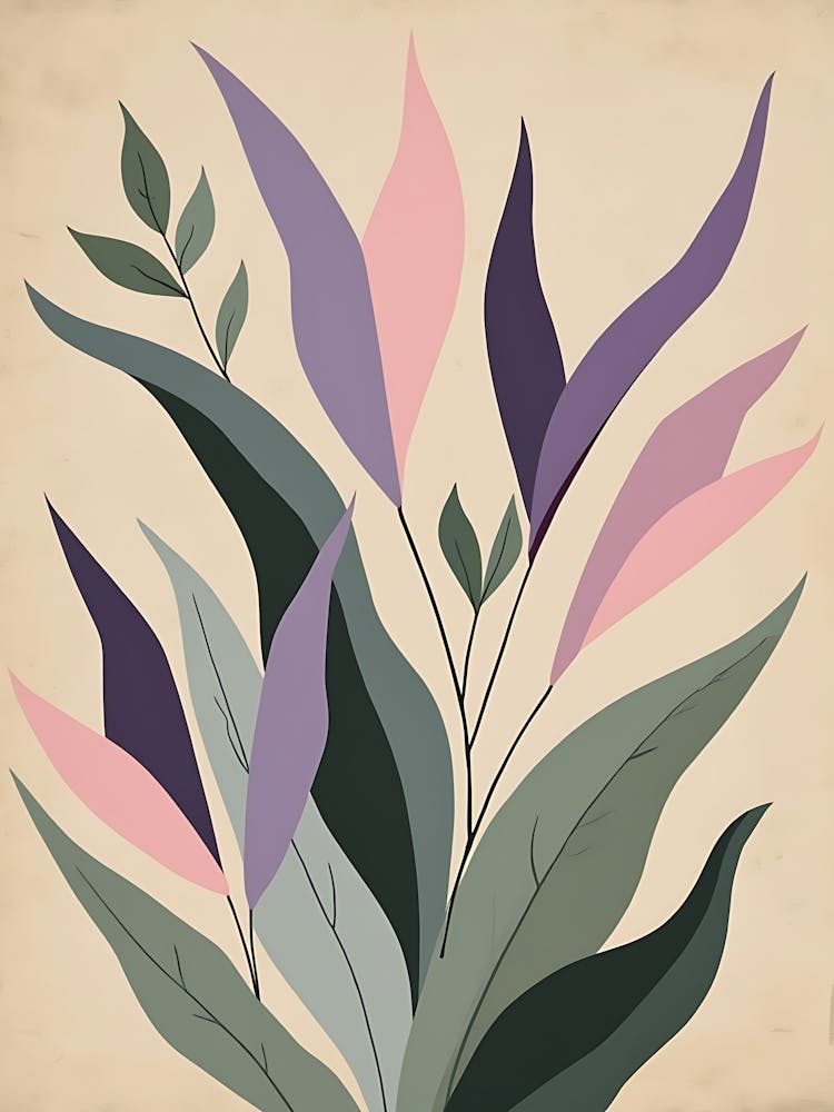 Vintage Bohemian Blossom Print - Cozy Home Aesthetic