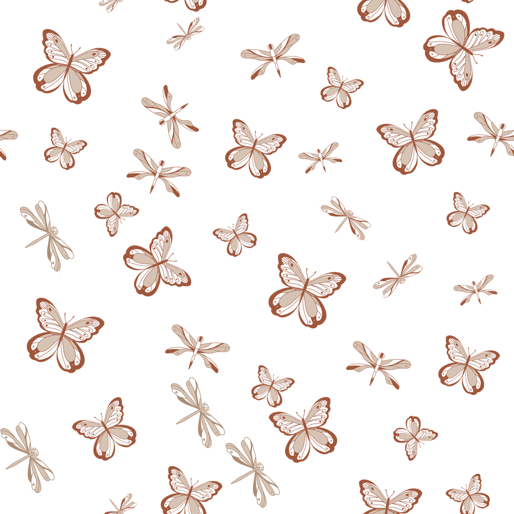 Butterflies Pink Pattern