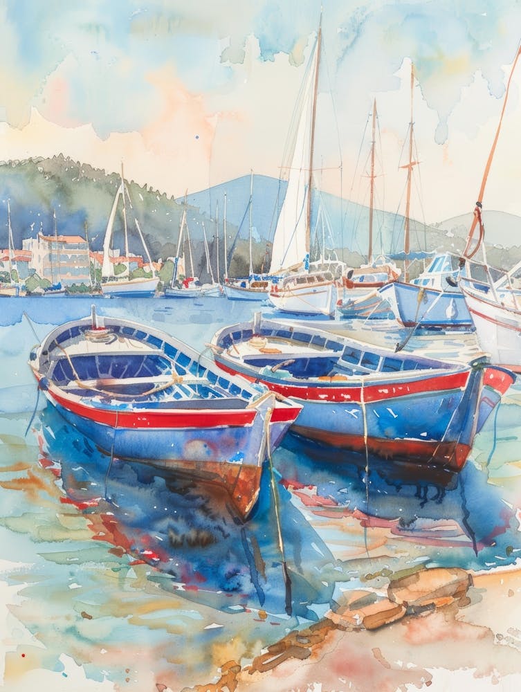 Boats At The Harbor