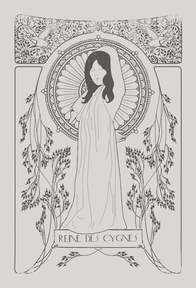 Reine Des Cygnes In Grey