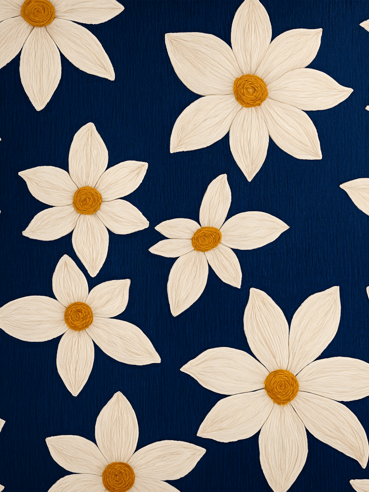 Daisies On Navy no3
