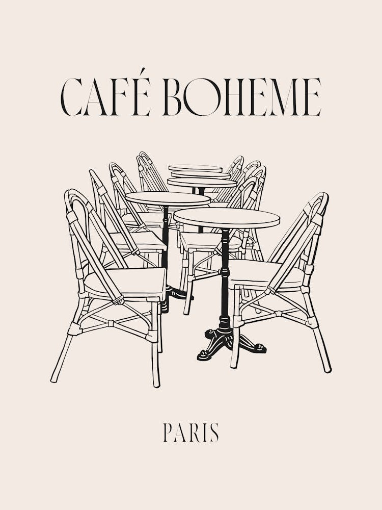 Cafe Boheme - Cream