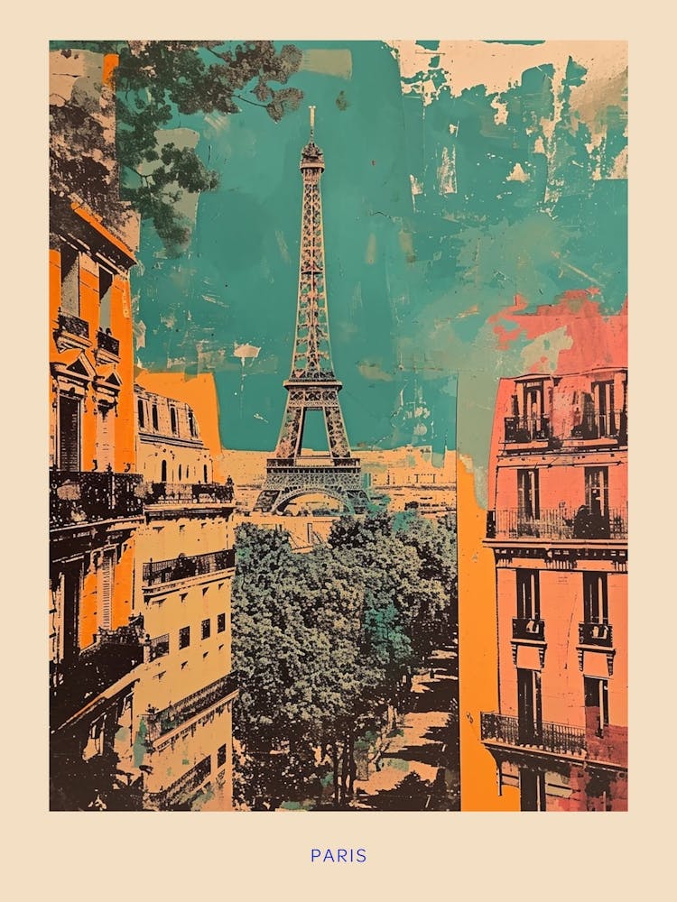 Kitsch Paris Poster 3