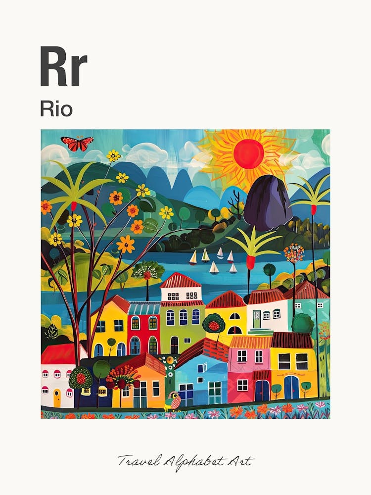 Kids Travel Alphabet  Rio 2