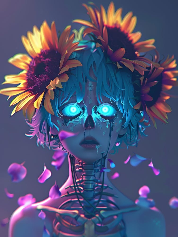 Skeleton Girl