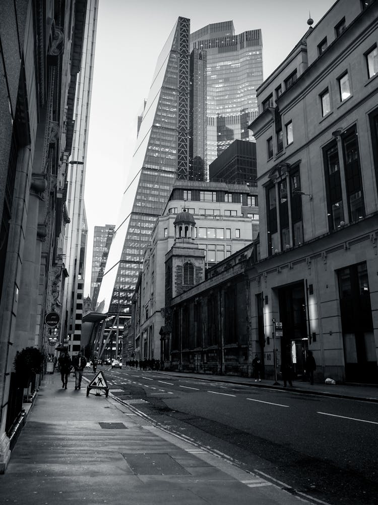 Busy London Street