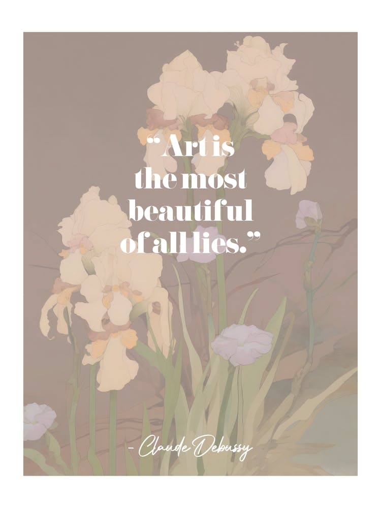 Artist Quote Claude Debussy