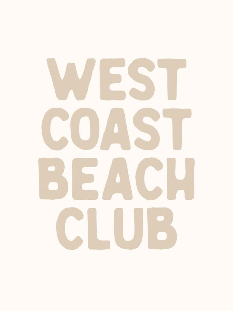 West Coast Beach Club - Beige