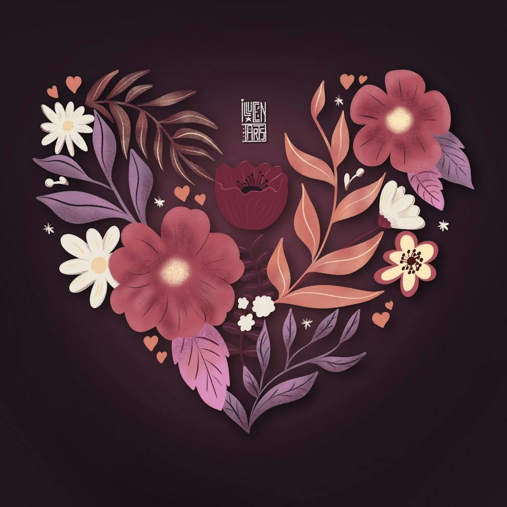 Heart Shaped Flowers