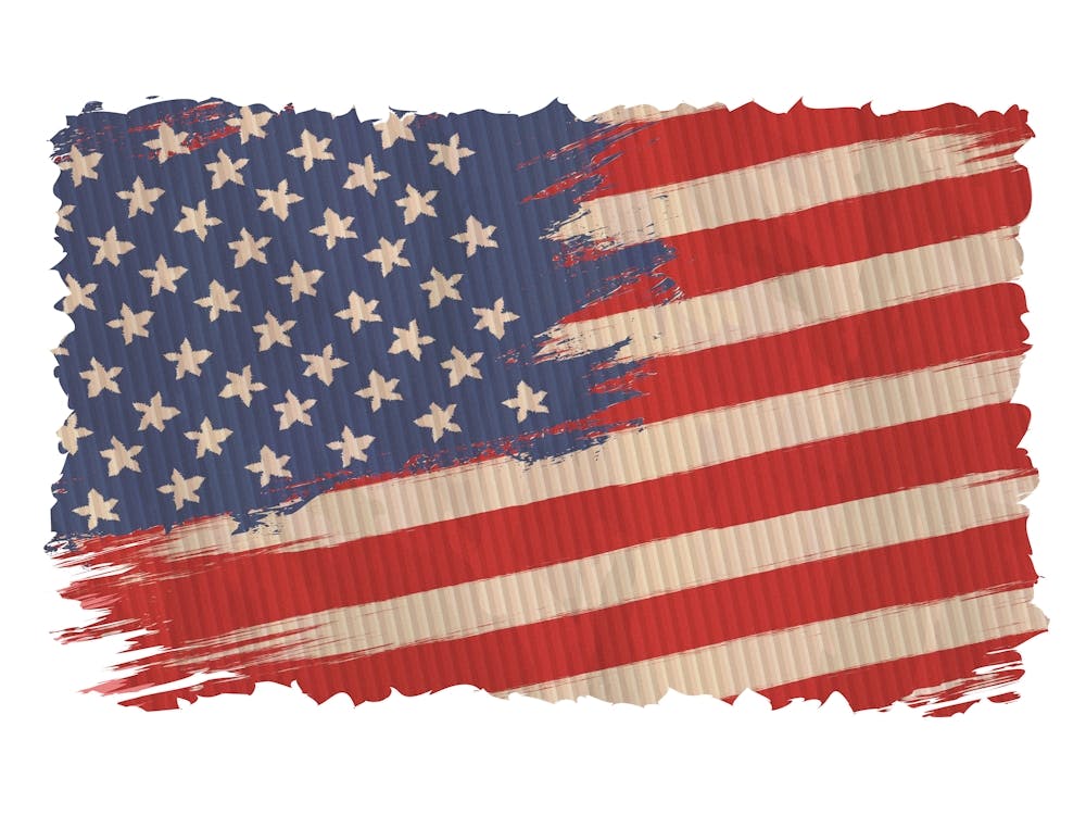 Vintage American Flag 1