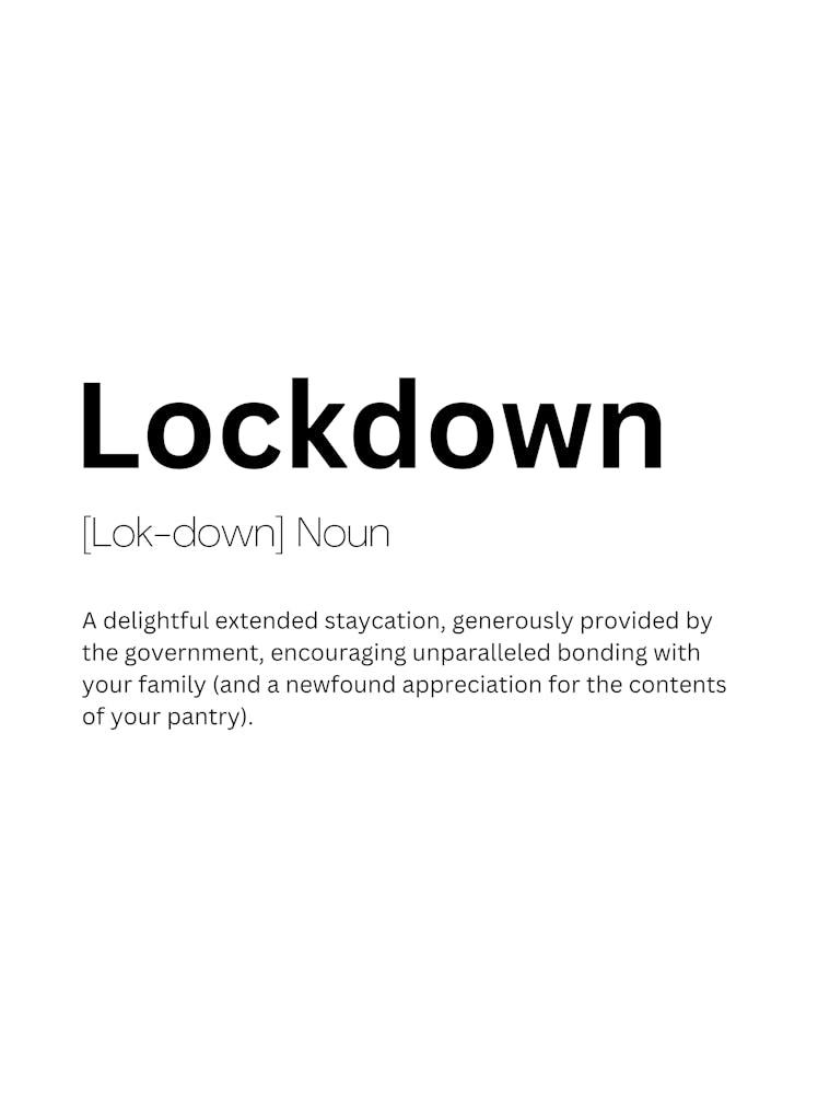 Lockdown Definition Meaning