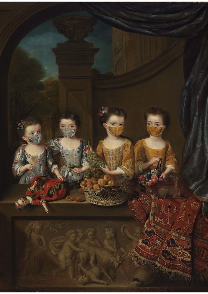 The Daughters Of Sir Matthew Decker 1718