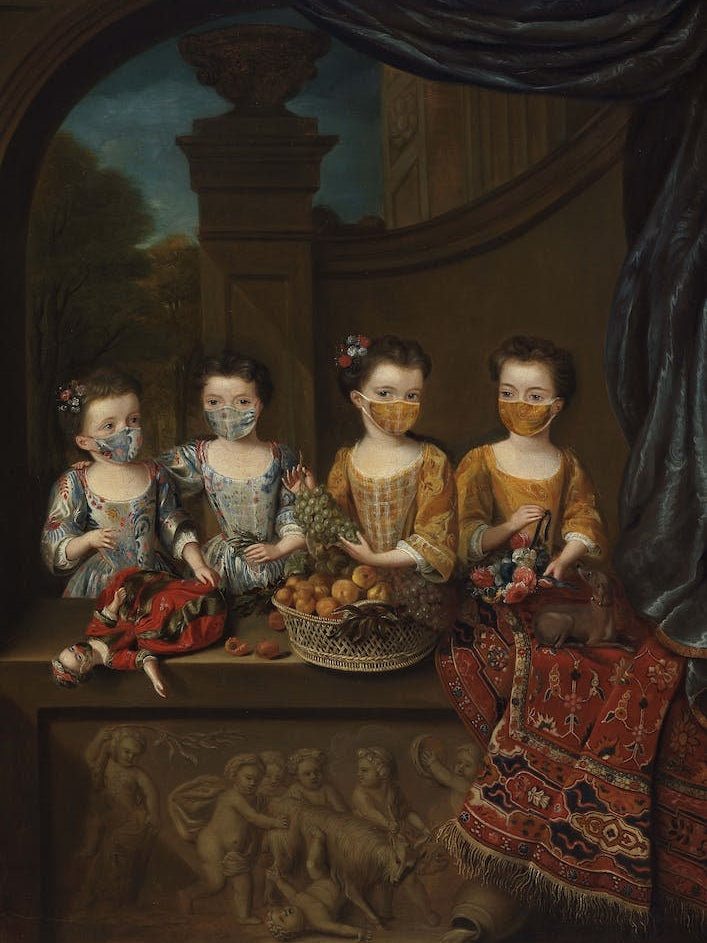 The Daughters Of Sir Matthew Decker 1718