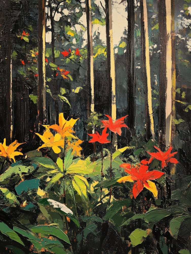 Flowers In The Woods