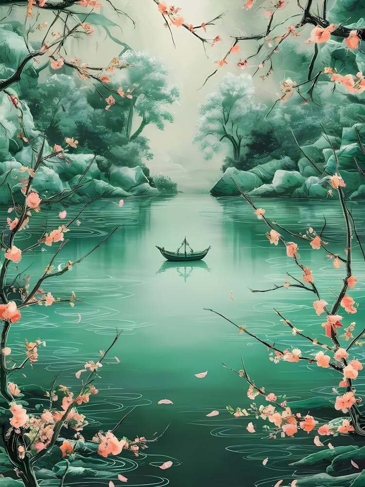 Asian Cherry Blossoms