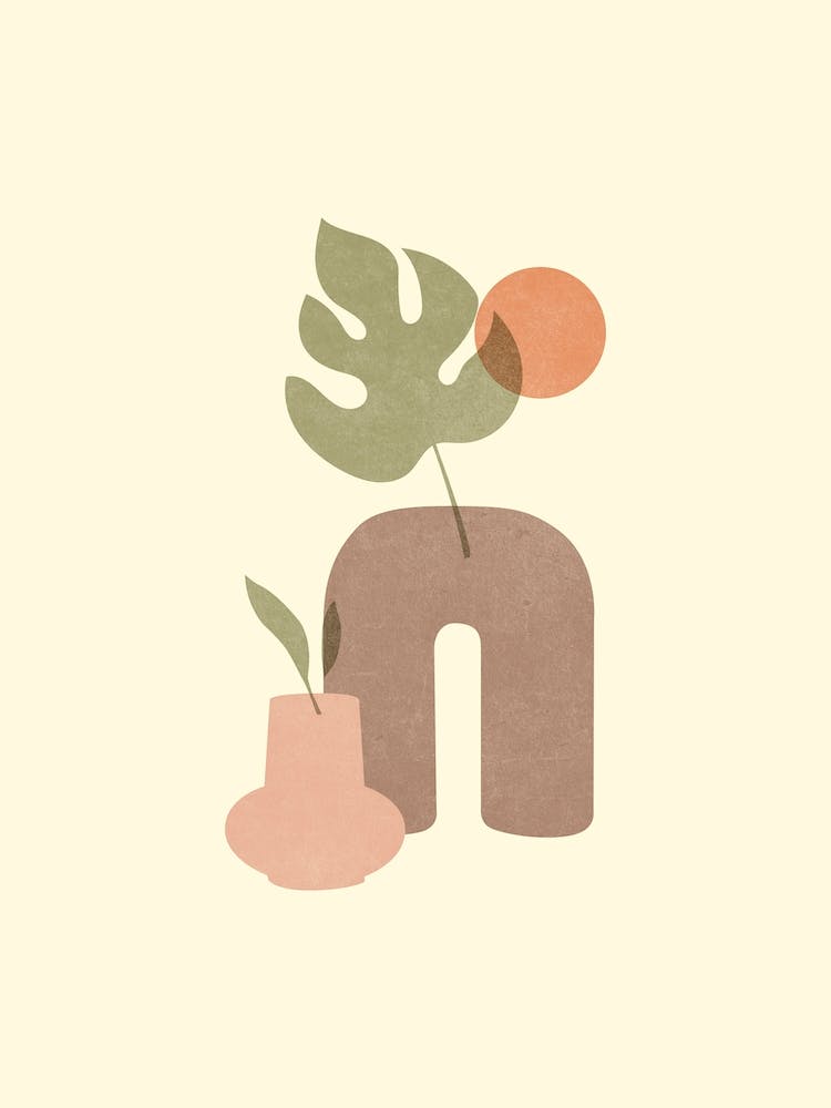 Chocolate Bohemian Vase